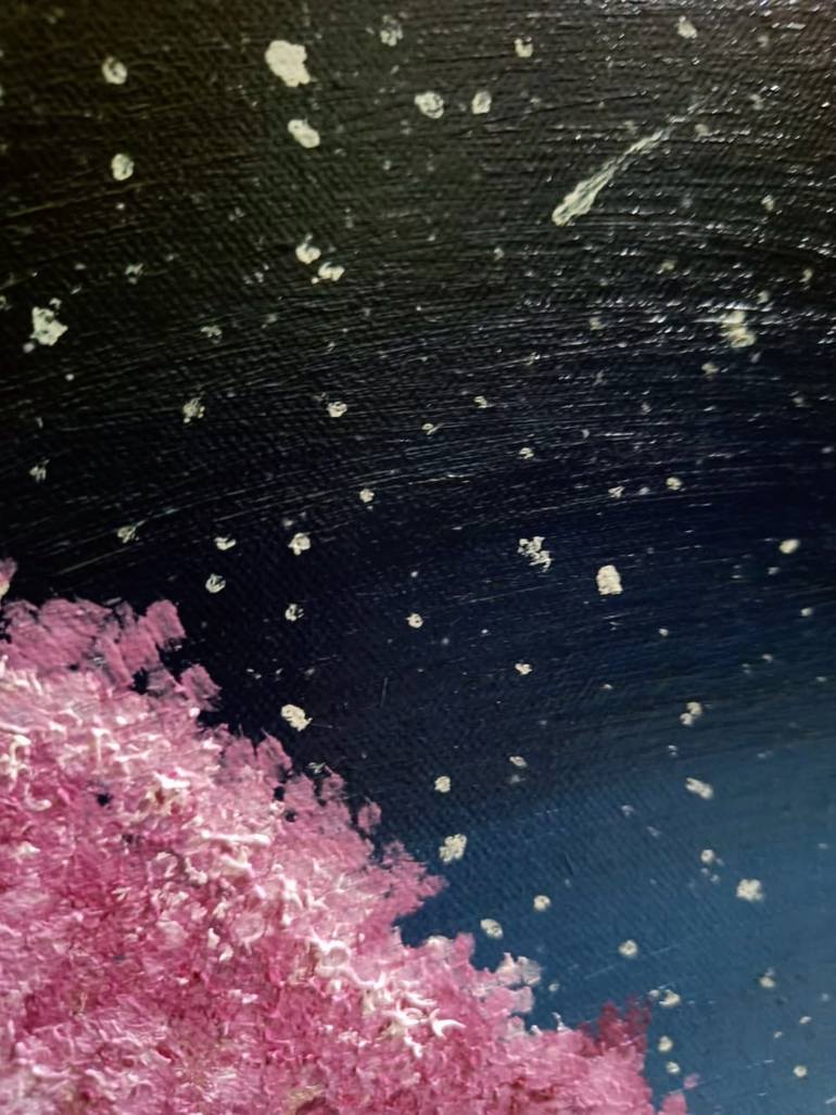 Original Abstract Landscape Painting by Dioteema Ganguly