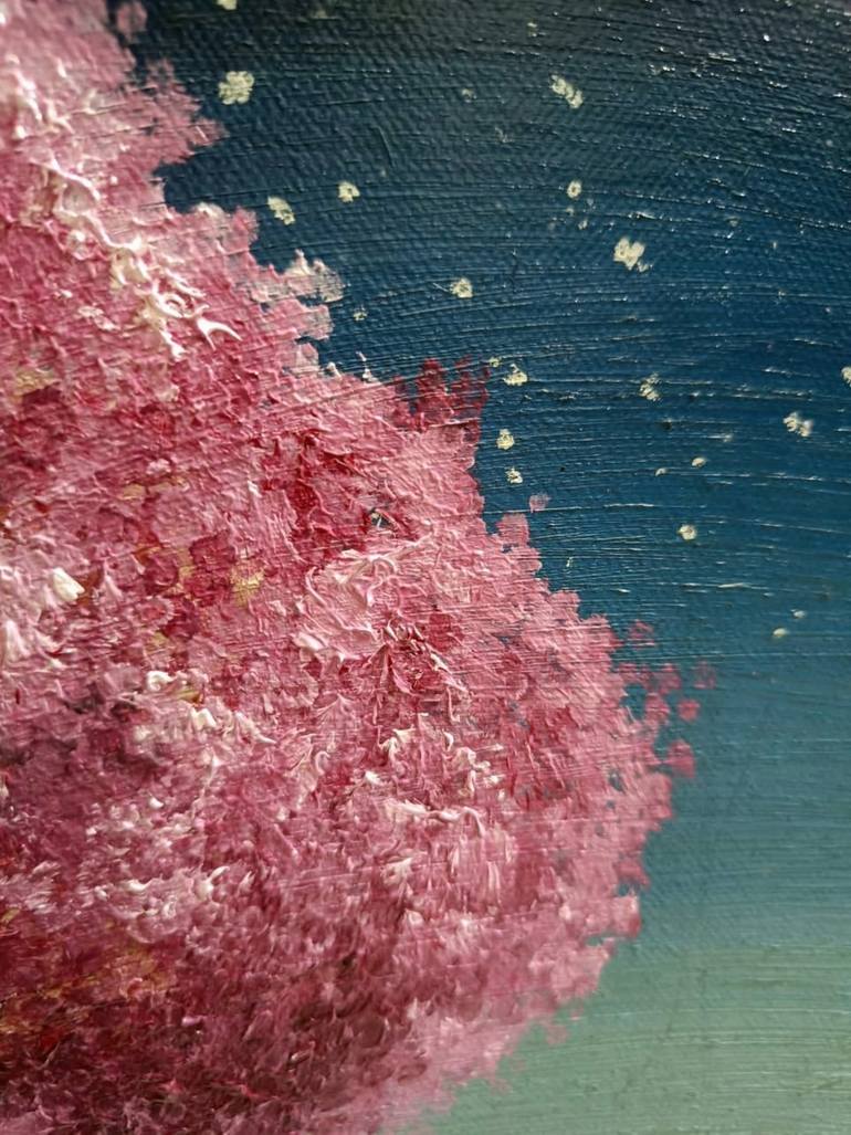 Original Abstract Landscape Painting by Dioteema Ganguly