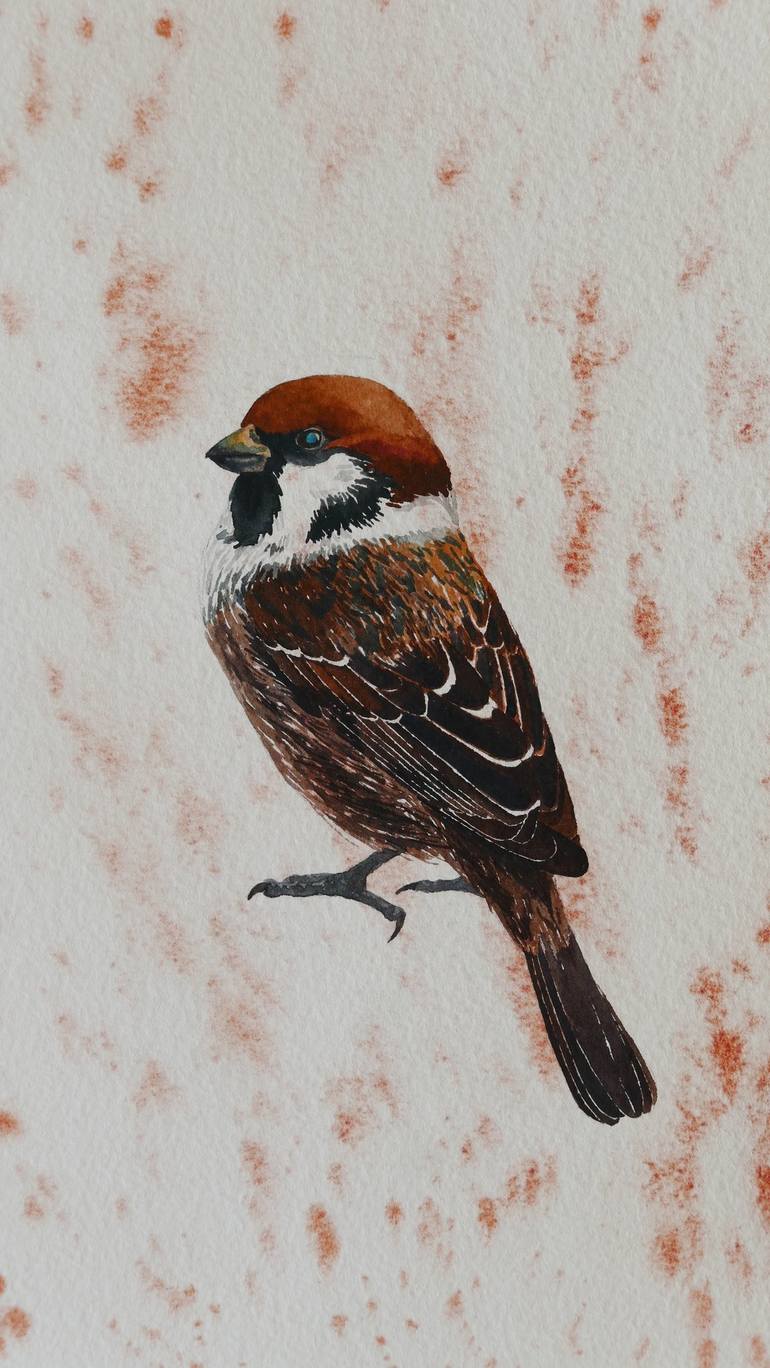 Original Illustration Animal Drawing by Karina Danylchuk