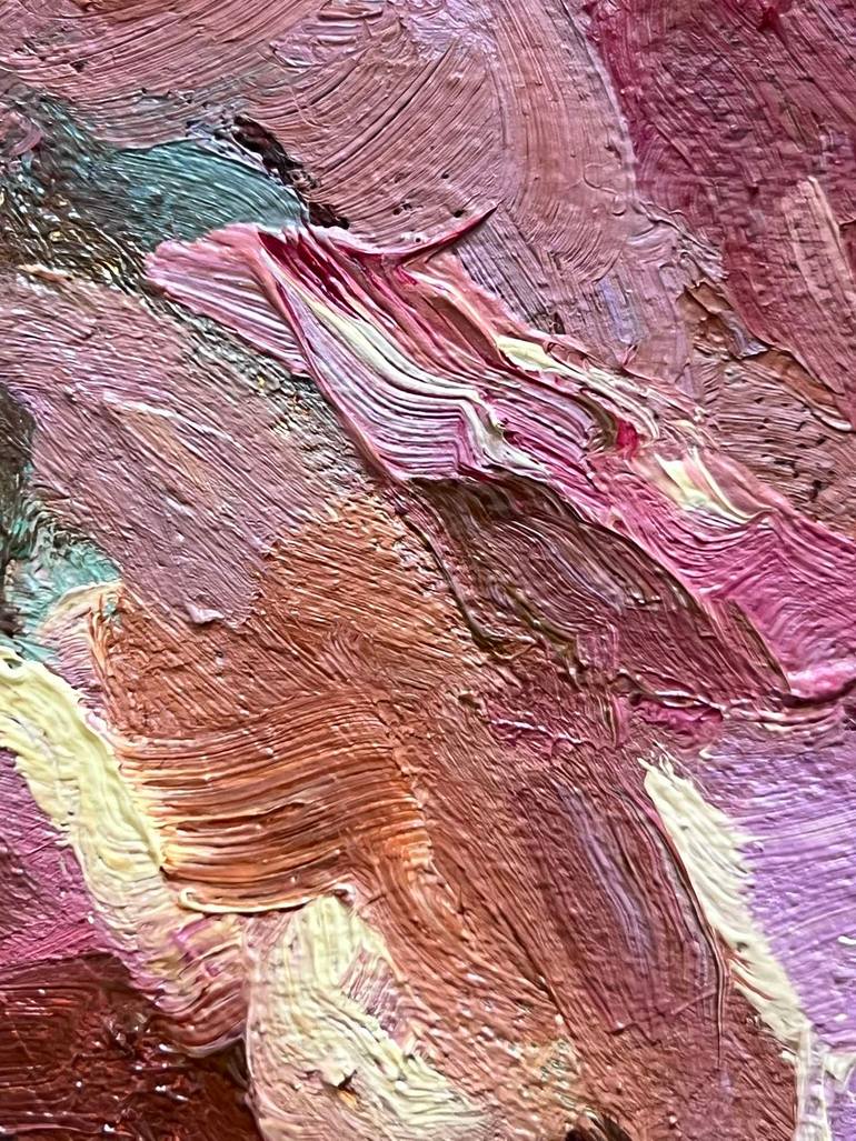 Original Abstract Expressionism Abstract Painting by Olha Trykolich