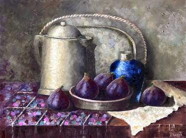 Print of Expressionism Still Life Paintings by Olha Trykolich