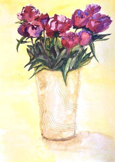 Print of Floral Paintings by Natalya Lysenko