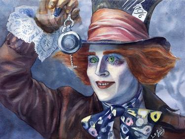 Johnny Depp as the Hatter in "Alice in Wonderland" thumb