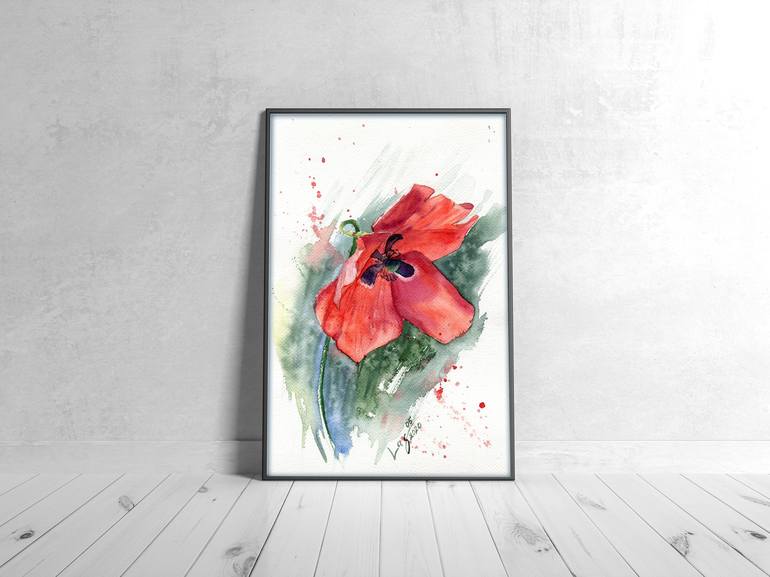 Original Floral Painting by Svitlana Lagutina