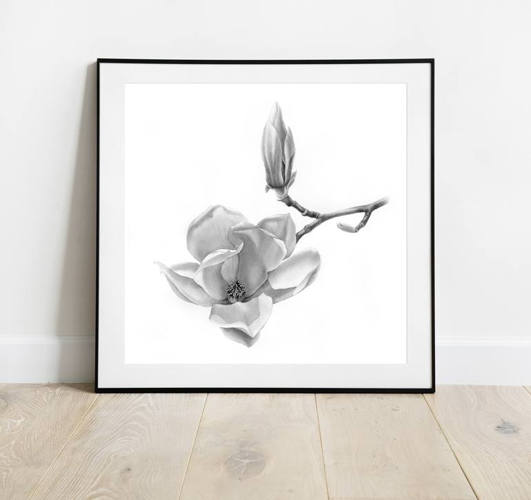 Original Botanic Drawing by Svitlana Lagutina