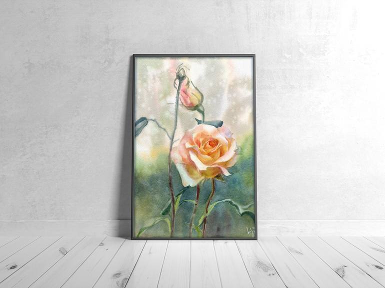 Original Realism Botanic Painting by Svitlana Lagutina