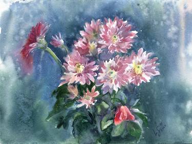 Original Impressionism Floral Paintings by Svitlana Lagutina