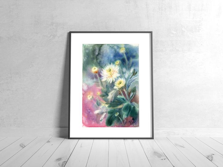 Original Impressionism Botanic Painting by Svitlana Lagutina