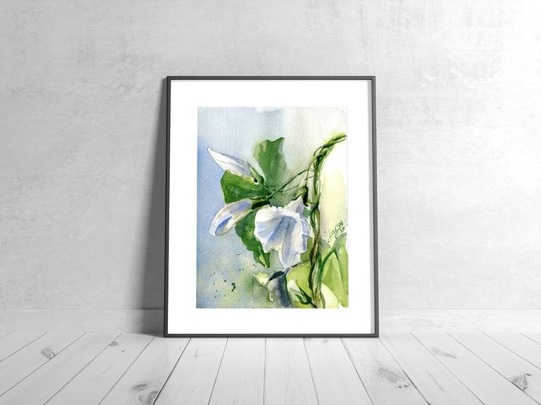 Original Impressionism Botanic Painting by Svitlana Lagutina
