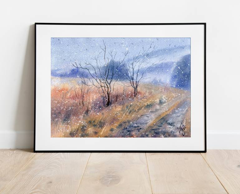 Original Impressionism Landscape Painting by Svitlana Lagutina
