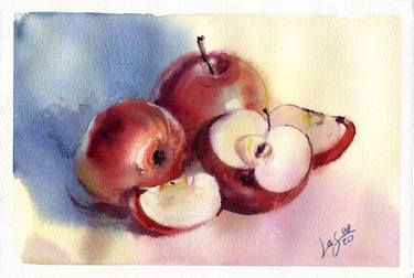 «Red apples on a table» thumb