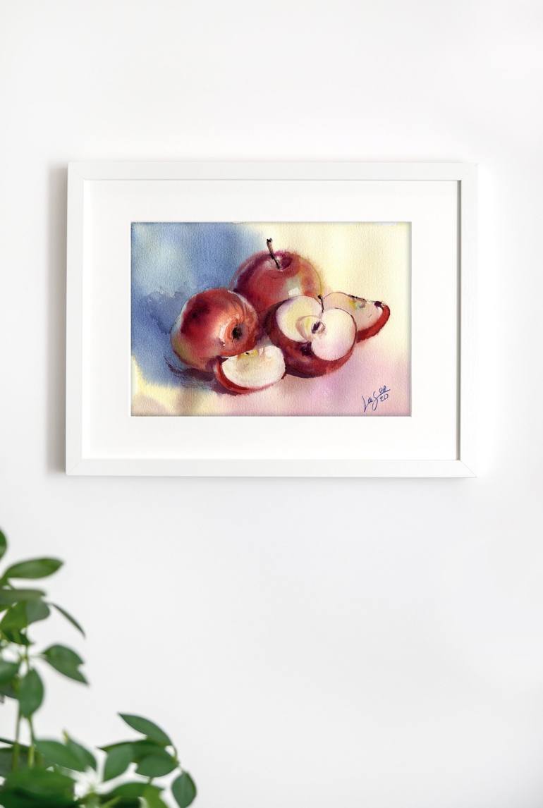 Original Food Painting by Svitlana Lagutina