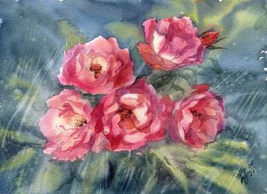 Pink roses thumb