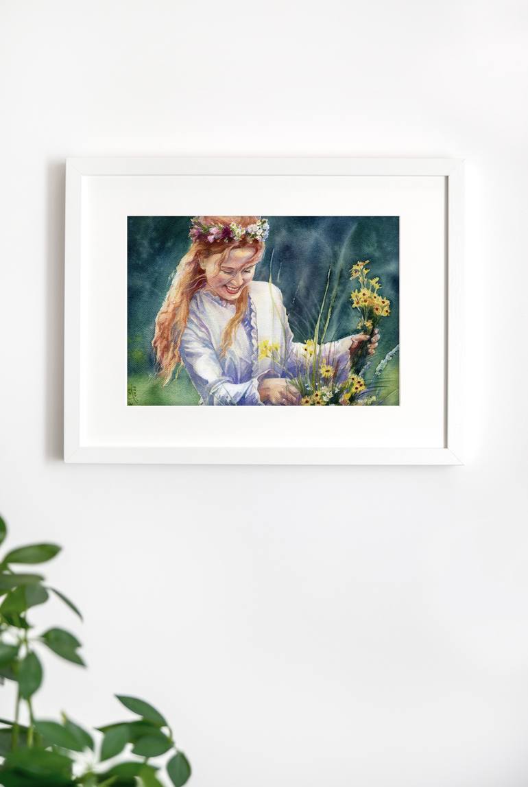 Original Illustration Pop Culture/Celebrity Painting by Svitlana Lagutina