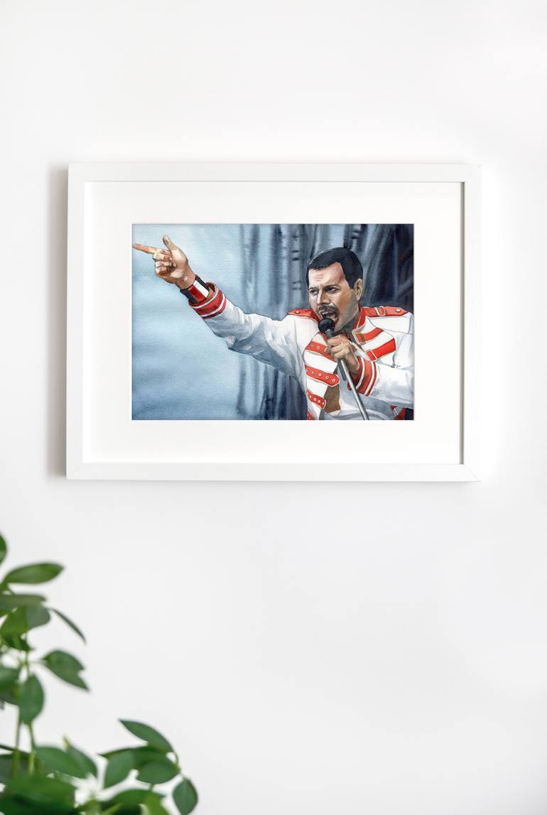 Original Illustration Pop Culture/Celebrity Painting by Svitlana Lagutina