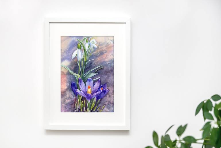 Original Realism Botanic Painting by Svitlana Lagutina