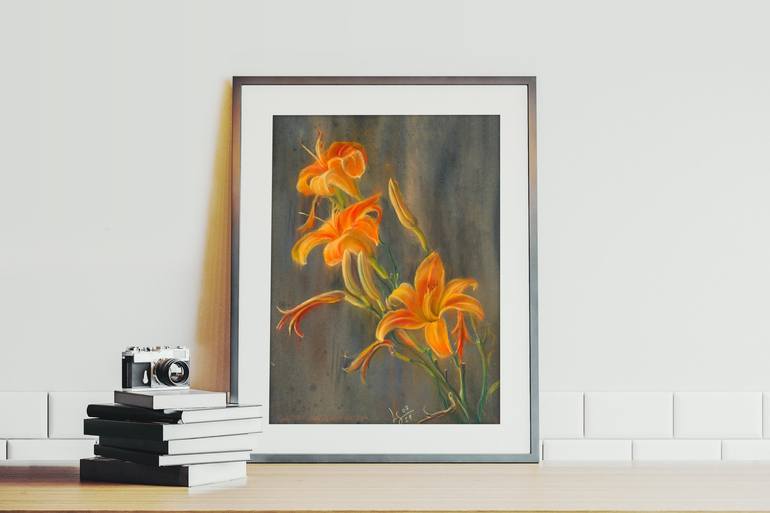 Original Floral Painting by Svitlana Lagutina