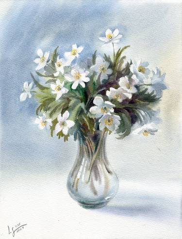 Original Realism Floral Paintings by Svitlana Lagutina
