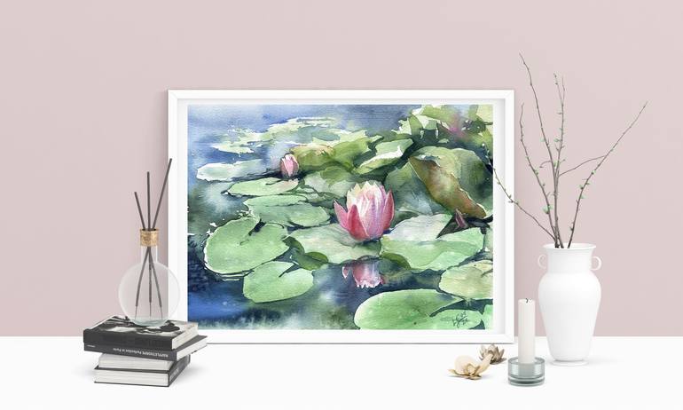 Original Floral Painting by Svitlana Lagutina