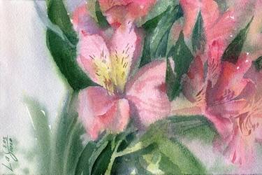 Print of Impressionism Floral Paintings by Svitlana Lagutina