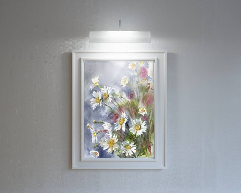 Original Impressionism Floral Painting by Svitlana Lagutina