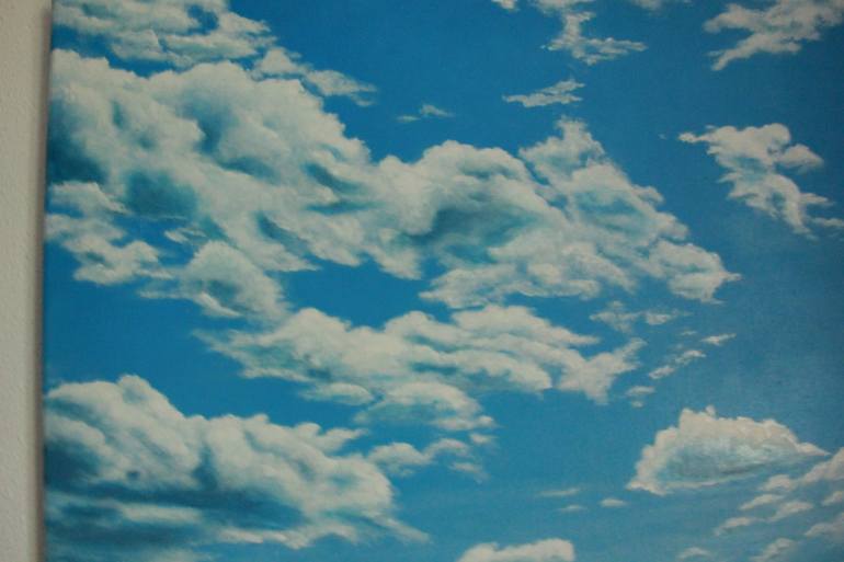 Original Realism Nature Painting by Luchano Lu