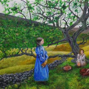Bronte Sisters near Haworth Falls