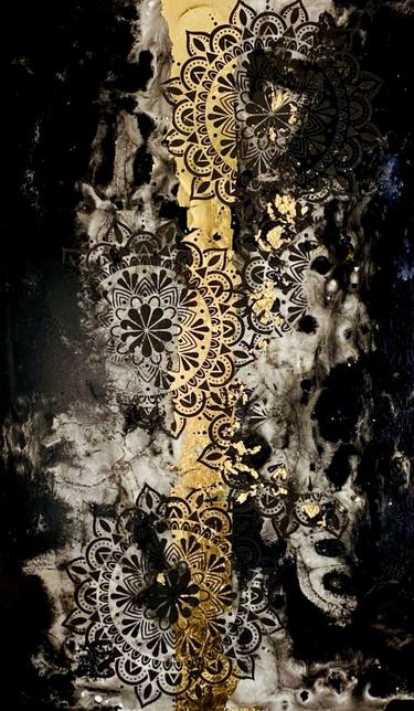 Original Abstract Expressionism Abstract Painting by Joanna Michon