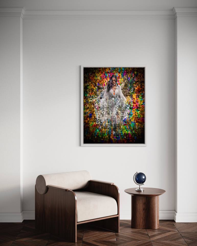 Original Abstract Body Digital by Marc Vandermeer