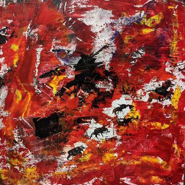 Original Abstract Paintings by Toni Pomar