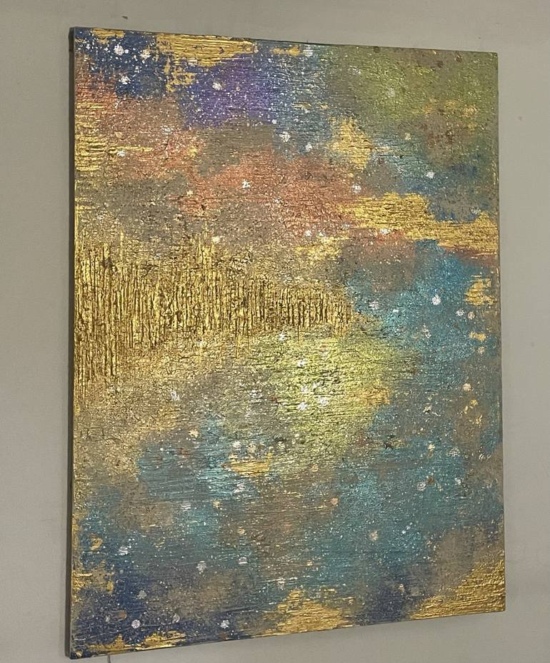 Original Abstract Expressionism Abstract Painting by Jannat Tarar