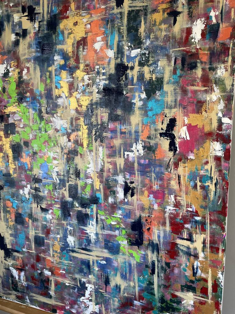 Original Abstract Painting by Jake Geddes