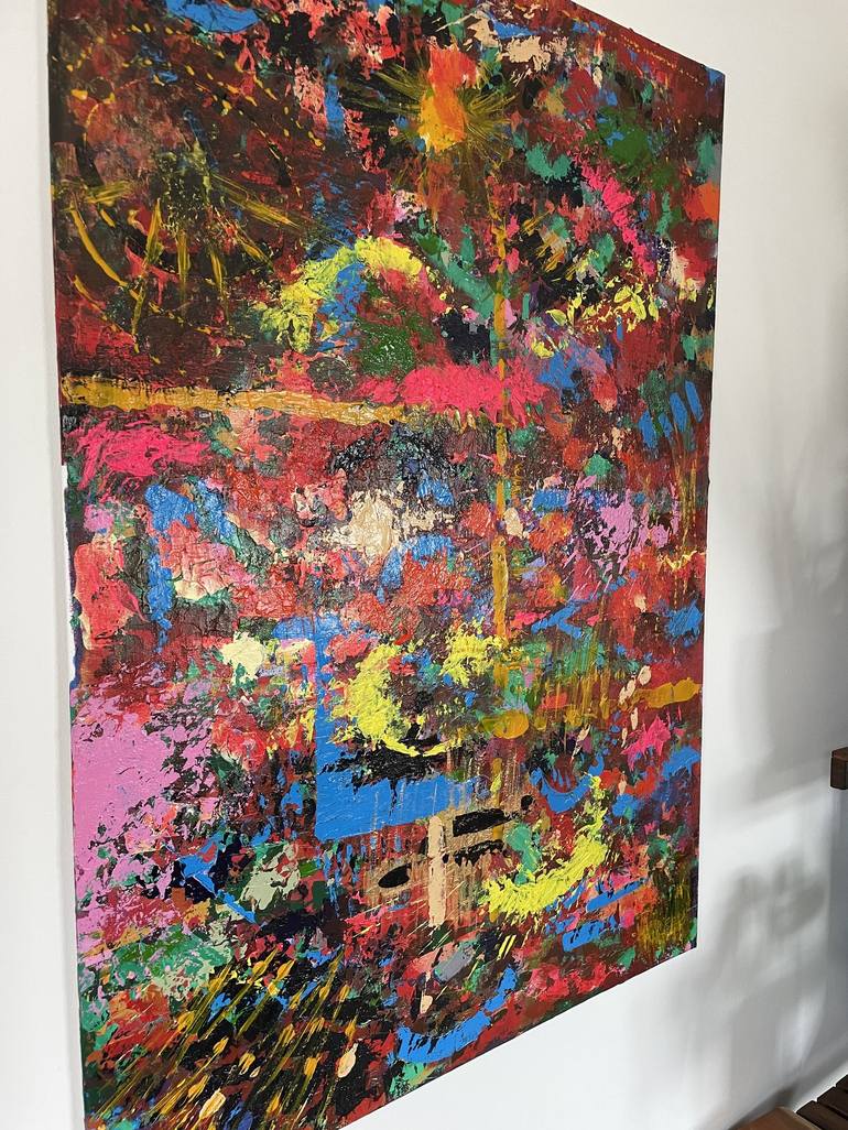 Original Abstract Painting by Jake Geddes