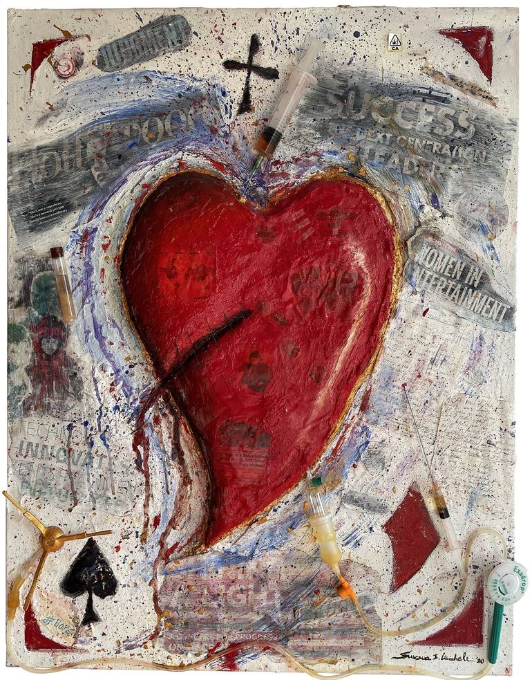 Healing Heart 3 Painting by Simona di Michele Saatchi Art