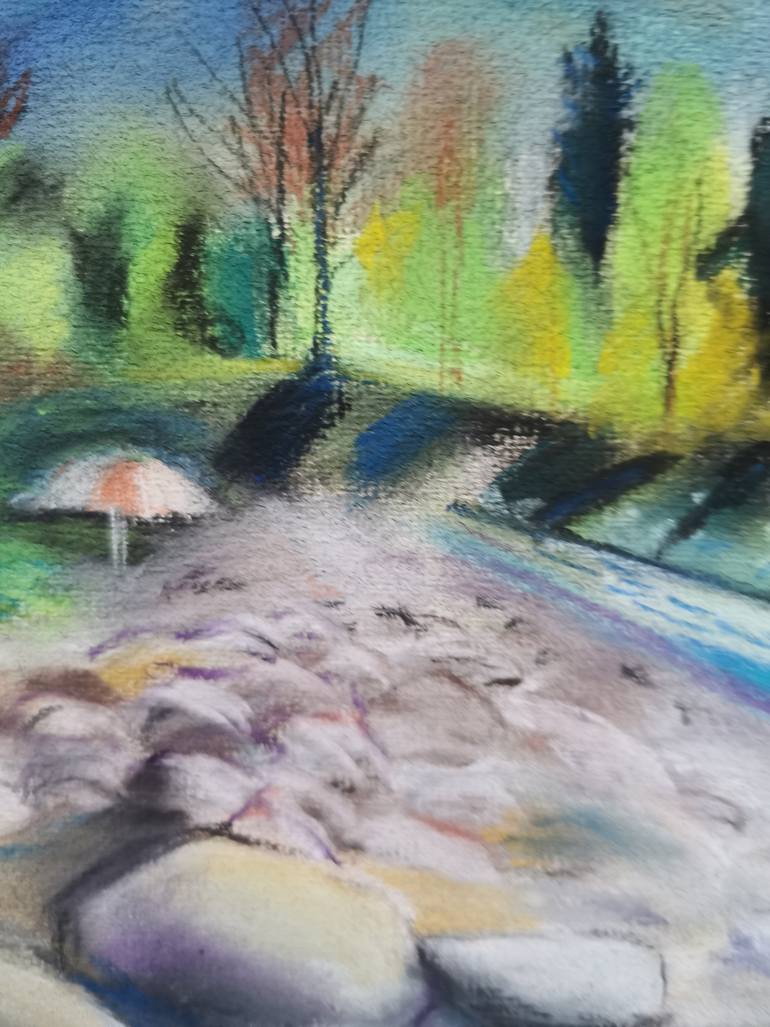 Original Other Beach Painting by Natalia Huber