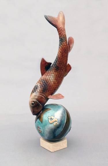 Original Fish Sculpture by Scott Joseph Moore