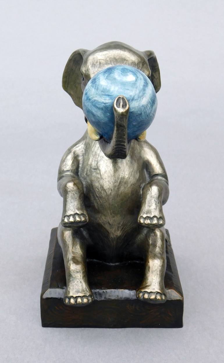 Original Figurative Animal Sculpture by Scott Joseph Moore