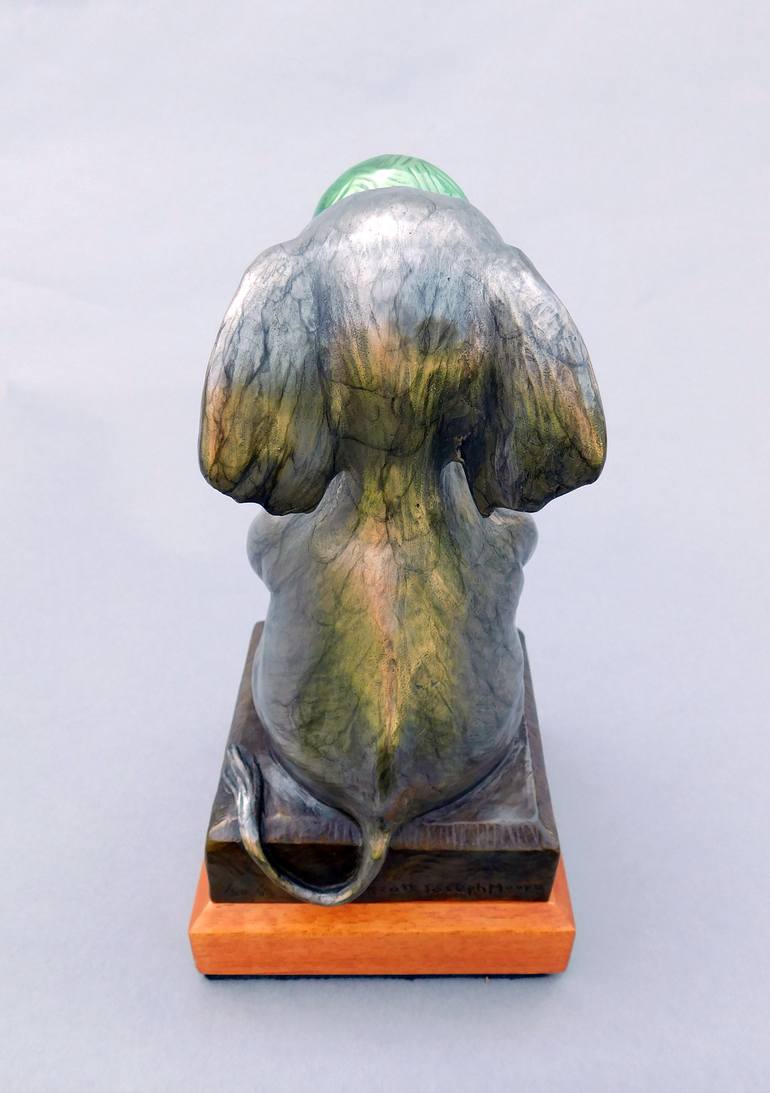 Original Figurative Animal Sculpture by Scott Joseph Moore