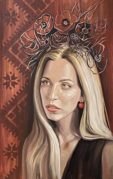 Original Portraiture Women Paintings by Arina Apostolova