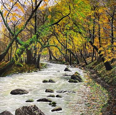 Original Nature Paintings by Elahe Jalili
