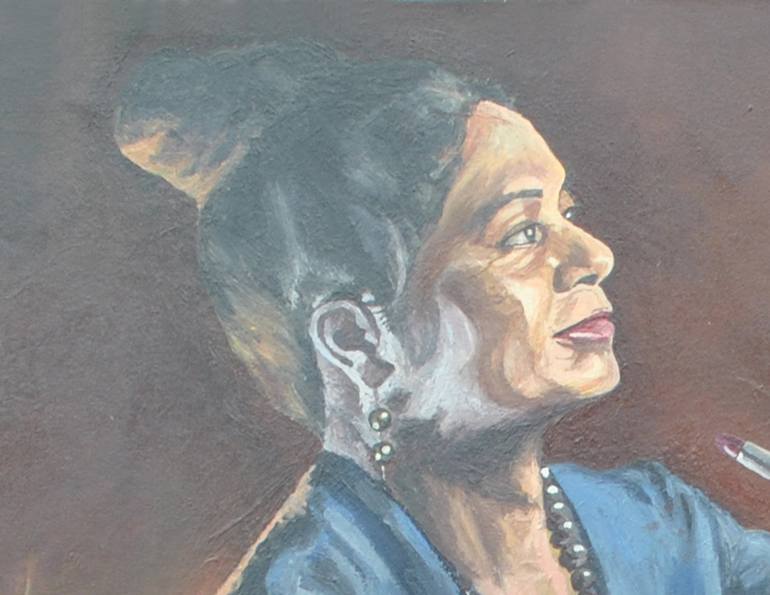 Original Women Painting by Kumar Avinash