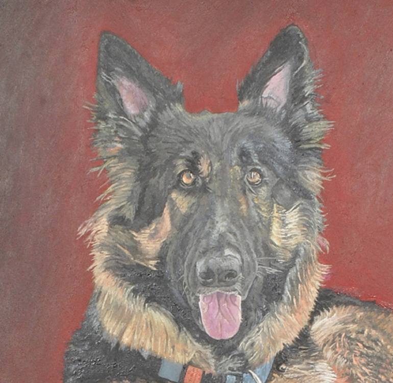 Original Realism Animal Painting by Kumar Avinash
