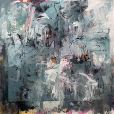 Original Abstract Expressionism Abstract Paintings by Laura Salzberg