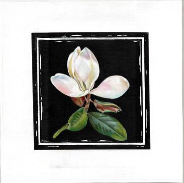 Print of Floral Paintings by Navneeta Katare