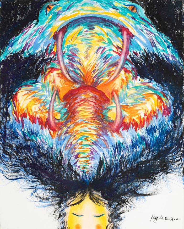 dream --2 Painting by Auguli Hesheli | Saatchi Art Germany