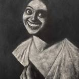 Boy with a smile, after Caravaggio by Amalia Angulo