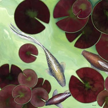 Original Fish Paintings by Deborah Jones