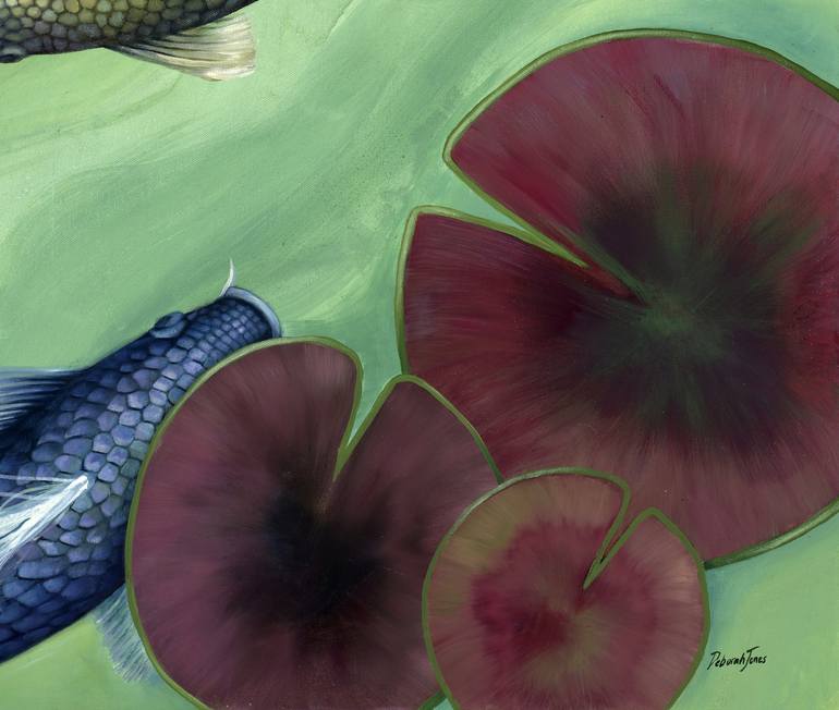 Original Conceptual Nature Painting by Deborah Jones