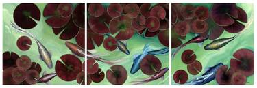 Original Fine Art Fish Paintings by Deborah Jones