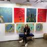 The painting shown at The Other Art Fair March 24